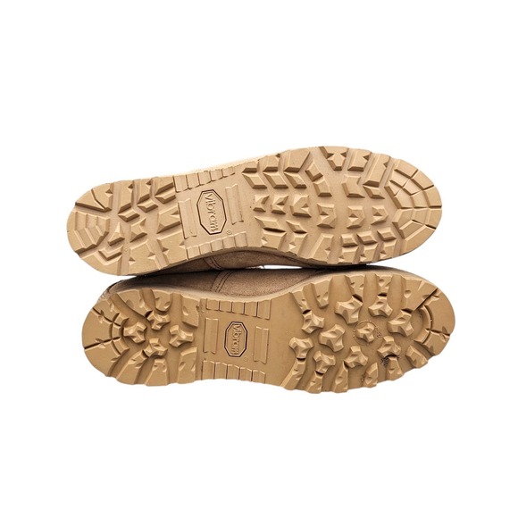 Belleville Mens Size 9 R US EUC Tan Suede Army Vibram Sole Gore Tex Combat Boots - Picture 5 of 8